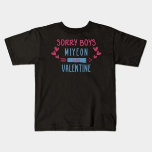 Sorry Boys Miyeon Is My Valentine (G)I-dle Kids T-Shirt